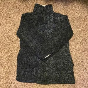 Black & White Teddy Sweater